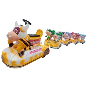 เครื่องเล่นรถไฟวัวสมัยใหม่ในสวนสนุกสำหรับเด็ก - Product Image 1