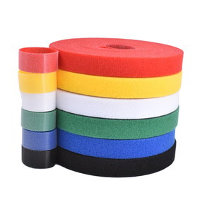 Лучшая цена крюк и петля крепежный Кабельный органайзер для шнура спина к спине крюк и петля кабельная стяжка - Product Image 1