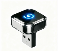 Transmisor Inalámbrico CarPlay 2 en 1 Viral Pick, Diseño Portátil con Conexión BT5.3 y WiFi Dual, Accesorio Universal para Actualizar CarPlay con Cable