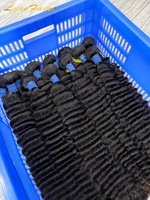 Vendeurs de paquets de cheveux vierges vietnamiens non traités cuticule intacte en vrac double trame extensions de cheveux humains bruts du temple indien