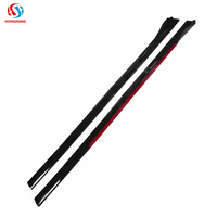 Usine de Chaoshenghang vente en gros jupes latérales universelles Type D ABS extension de jupe latérale de voiture accessoires extérieurs automatiques