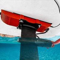 Planche de surf électrique GY Efoil 21700-13S3P en aluminium et carbone, booster électrique 3000W, aileron hydrofoil haute résistance rouge pour la navigation en mer