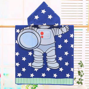 Serviette <span class=keywords><strong>de</strong></span> <span class=keywords><strong>bain</strong></span> pour enfants <span class=keywords><strong>de</strong></span> plage <span class=keywords><strong>bain</strong></span> <span class=keywords><strong>de</strong></span> <span class=keywords><strong>soleil</strong></span> dessin animé imprimé microfibre enfants Surf bébé plage Poncho serviette à capuche - Product Image 4