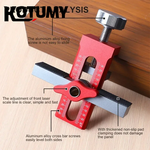 Pintu Kabinet perangkat perataan cepat 2 in 1 pemasangan posisi Jig - Product Image 3