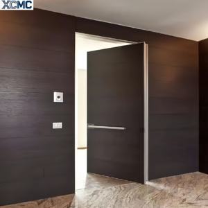 Porte pivotante en alliage d'aluminium de conception nouvelle, porte d'entrée antivol pour villa, porte de sécurité extérieure pour cour. - Product Image 4