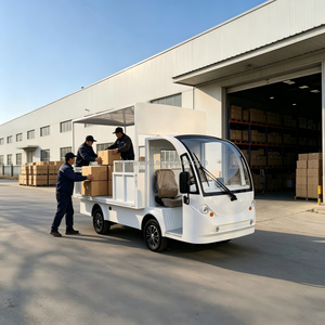 Camion de livraison électrique, véhicule de livraison du dernier kilomètre, 72V 100AH 4KW 1000kg, camionnette logistique 2 places, prix de gros - Product Image 2