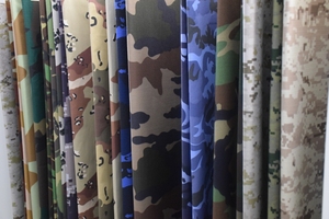 Tissus de camouflage en polyester ripstop uniforme en polyester 600D 900D ou en nylon 1000D 500D avec fonction imperméable en uni - Product Image 4
