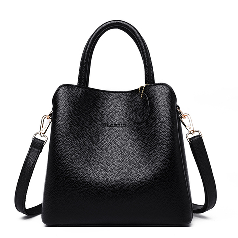 High Quality Minimalist Women's Tote Bag Made of Genuine Leather Durable Women's Handbag Fashionable Business Diagonal Cross Bag