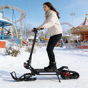 Motoneige électrique personnalisable, scooter électrique 3 en 1 pour adultes, pour <span class=keywords><strong>la</strong></span> conduite sur neige, le glissement et les trajets quotidiens - Product Image 1