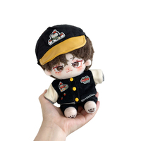 Peluche de 20 cm Personnage de dessin animé mignon personnalisé Peluche rembourrée Kpop Peluche personnalisée Jouet en peluche