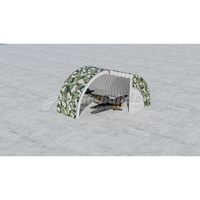 Structures gonflables en PVC imperméable haute performance, hangars pour avions, tentes de stockage, résistantes aux intempéries, faciles à installer