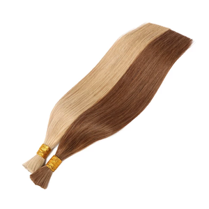 Extensiones de Cabello Humano Rubio Blanco al por Mayor Jasmine Beauty, Cabello Natural Ruso Remy Virgen, Cabello Humano a Granel - Product Image 5