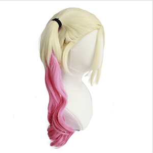 Perruques Cosplay synthétiques à queue de cheval, films <span class=keywords><strong>Harley</strong></span> Quinn HPC-6012 - Product Image 2