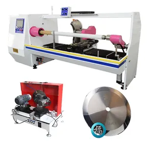 Máquina cortadora automática de rollos de película de plástico, cortadora de pvc