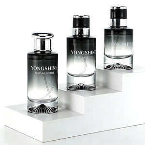 Botella de Perfume Cilíndrica de 30ml 50ml 100ml, Elegante Cristalerí<span class=keywords><strong>a</strong></span> Degradada, Personalización de Marca para Fragancias Unisex - Product Image 1