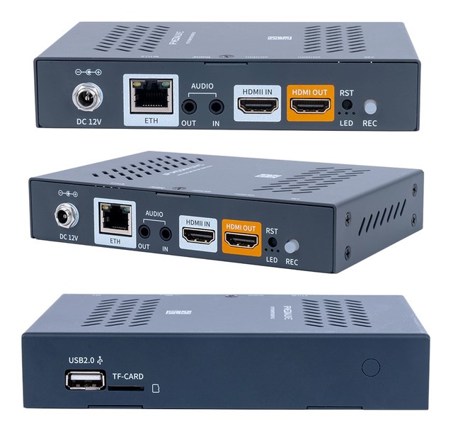 IPTV Live Streaming Server H.265 HEVC IP Encoder for IPTV OTT Support UDP HTTP HLS RTMP RTSP WEBRTC