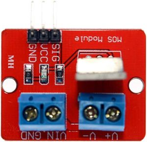 Módulo de controlador <span class=keywords><strong>MOSFET</strong></span> <span class=keywords><strong>IRF520</strong></span>, Unidad de botón <span class=keywords><strong>MOSFET</strong></span> para MCU ARM Raspberry PI, módulo de controlador <span class=keywords><strong>IRF520</strong></span>, módulo de controlador de transistor <span class=keywords><strong>MOSFET</strong></span> - Product Image 4