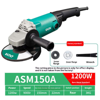 DCA Dongcheng ASM125A bricolage haute puissance 850W meuleuse d'angle électrique interrupteur latéral meule à main coupe polissage