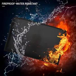 Tùy chỉnh 12-Pocket A4 Chống cháy tập tin Bag với 12 Divider cho dễ dàng tổ chức mở rộng tài liệu Bộ sưu tập thư mục mô hình - Product Image 2