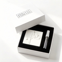 Diffuseur d'huiles essentielles en céramique personnalisé avec logo, parfum d'ambiance en plâtre, fleur en porcelaine, diffuseur de parfum pour voiture suspendu