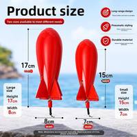 LOVITA Dispositif d'appâtage pour poissons YJ0070 en plastique, précision de visée élevée, longue portée, attirage rapide des poissons, point fixe