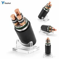YouHui ZC-YJV22 8,7/15kV 3-adriges Mittelspannungs-Stromkabel Kupfer XLPE-isoliert Stahlband-armiertes Erdkabel
