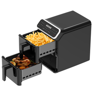 6 in1 nuova <span class=keywords><strong>friggitrice</strong></span> a doppio Stack a controllo digitale intelligente cucina 4 alimenti contemporaneamente grande capacità DoubleStack <span class=keywords><strong>XL</strong></span> 2 cestelli <span class=keywords><strong>friggitrice</strong></span> <span class=keywords><strong>ad</strong></span> <span class=keywords><strong>aria</strong></span> - Product Image 2