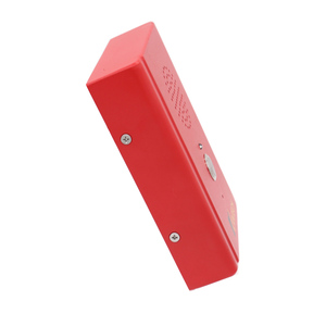 <span class=keywords><strong>Téléphone</strong></span> d'urgence VoIP à un bouton avec boîtier métallique rouge – Appel au <span class=keywords><strong>911</strong></span> - Product Image 3