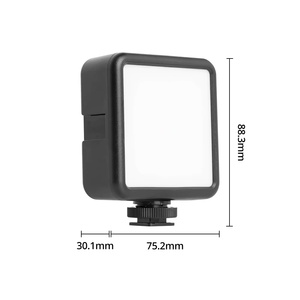 ไฟวิดีโอ LED RGB ขนาดเล็ก <span class=keywords><strong>P5R</strong></span> 2500-7000K กันน้ำ กันกระแทก พับได้ แบตเตอรี่ 1800mAh ไฟสตูดิโอถ่ายภาพแบบพกพา - Product Image 2