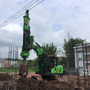 Mesin Rig Pengeboran <span class=keywords><strong>Mini</strong></span> Hidrolik KR50A Laris di Indonesia, Excavator Kedalaman 12m untuk Pekerjaan Konstruksi, Sistem Hidrolik Penuh 12 M - Product Image 2