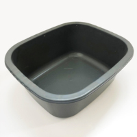 10.5Litres Lavabo Meilleur Plat Baignoire Alimentaire Crépine D'évier Vaisselle TubThick Rectangulaires Lavabos En Plastique