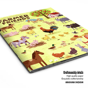 Kit de Peinture Artistique Populaire à Succès : Livres de <span class=keywords><strong>Dessin</strong></span> en Papier Aquarelle pour Enfants, Livres d'Images Simples, Vente en Gros Personnalisée - Product Image 4