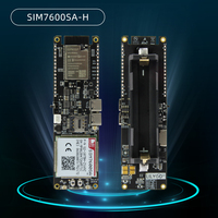LILYGO T-SIM7600SA-H/G/E ESP32 4G Cat4 Módulo de Tarjeta SIM LTE, 4MB Flash, Tarjeta TF, GNSS GPS, Placa de Desarrollo IOT