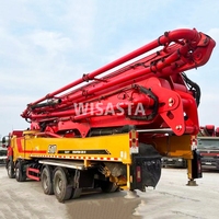 2020 camion de pompe à flèche en béton de ciment monté par camion de machine de construction Sany Volvo 62m utilisé à vendre