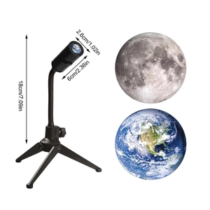 LED Rainbow Night Light earth moon USB Lamp proiettore per camera da letto Home Decor Mood Lamp soggiorno Wall Photography Neon Light - Product Image 2