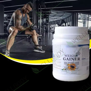 WELLBODY OEM logo Spot vücut geliştirme 'çok besleyici Amino asit kilo kazanç takviyesi kas büyümesi üretir peynir altı suyu Protein tozu - Product Image 5