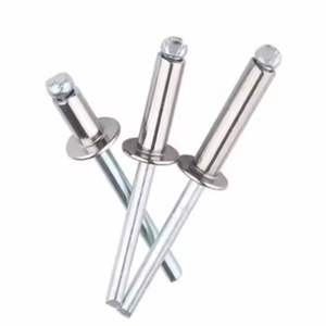 Rivets aveugles en acier pas chers, tête ronde, en aluminium et acier, CE RoHS, en stock - Product Image 1