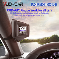 El Mejor y Único Velocímetro Head-Up con Pantalla Dual OBD GPS HUD, Herramienta de Diagnóstico para Coche, Borra Códigos de Error