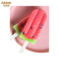 Abink Confident Fruity Watermelon Ice Cream Stick Fruit Flavor Coffee Ice Lolly Bag Packaging Milk Chocolate 90g Ready Eat