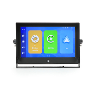 10.1inch độ phân giải cao 4CH DVR AHD Quad màn hình cảm ứng không dây Carplay màn hình với Android Chức năng tự động - Product Image 1