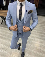 Costume sur mesure 3 pièces pour homme, smoking noir à col châle, veste, gilet, pantalon, pour soirée de bal