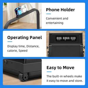 Tapis de marche électrique pliable et réglable sous le bureau, tapis de marche <span class=keywords><strong>portable</strong></span>, tapis de course pliable, tapis de course pliable à usage domestique bon marché - Product Image 4