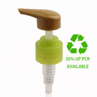 Vis en plastique de bonne qualité 24mm 28mm pompe à lotion pour soins de la peau