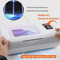Máquina Laminadora UV de Curado al Vacío para Protectores de Pantalla de Teléfonos Móviles (Películas de TPU/Hidrogel) con Aplicación y Herramientas