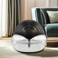 Humidificateur d'air électrique portable et diffuseur d'arômes avec commande intelligente et filtre à rideau d'eau pour la maison et la voiture