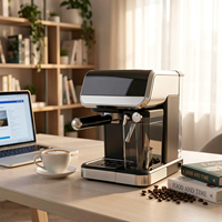 Appareils électroménagers, machine à café semi-automatique 15 bars avec mousseur à lait pour cappuccino