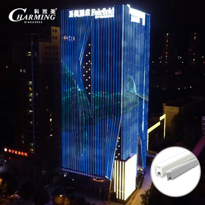 Màu sắc tuyệt đẹp LED Pixel <span class=keywords><strong>DMX</strong></span> tubeoutdoor không thấm nước ánh sáng lên xây dựng chiếu sáng - Product Image 1