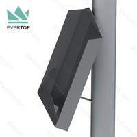 Plancher LSF04-C pour iPad Kiosque Vitrine Anti-Vol Stand Tablette Commercial Centre Commercial Kiosque Stand pour Centre Commercial Magasin de Détail avec Signe