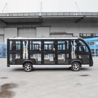 Navette de voiture de tourisme électrique fermée de 14 places