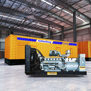 เครื่องกำเนิดไฟฟ้าดีเซลอุตสาหกรรมแบบเฟรมเปิดสำหรับ50Hz เครื่องกำเนิดดีเซลเพอร์กินส์2200KVA 4016TAG2A 24V DC แรงดันไฟฟ้าเริ่มทำงานอัตโนมัติ - Product Image 2